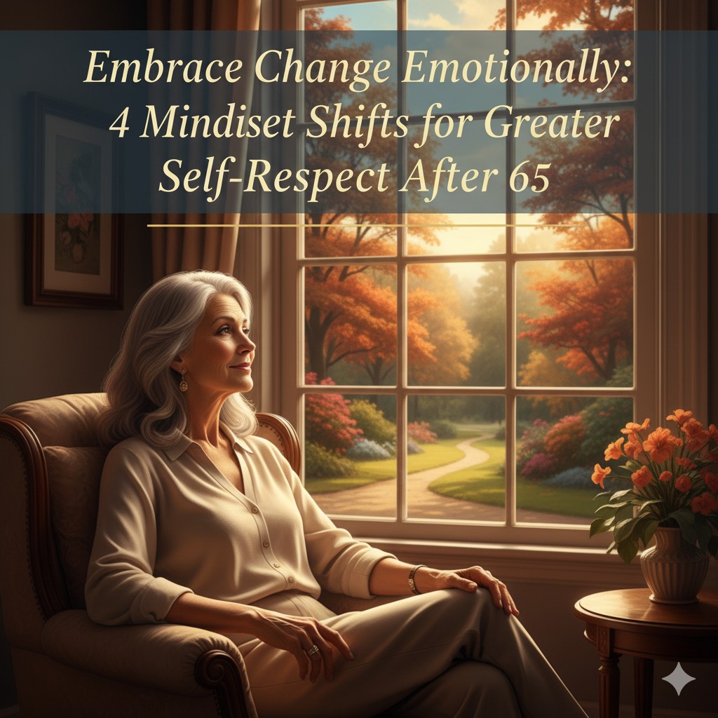 Embrace Change Emotionally: 4 Mindset Shifts for Greater Self-Respect After 65.