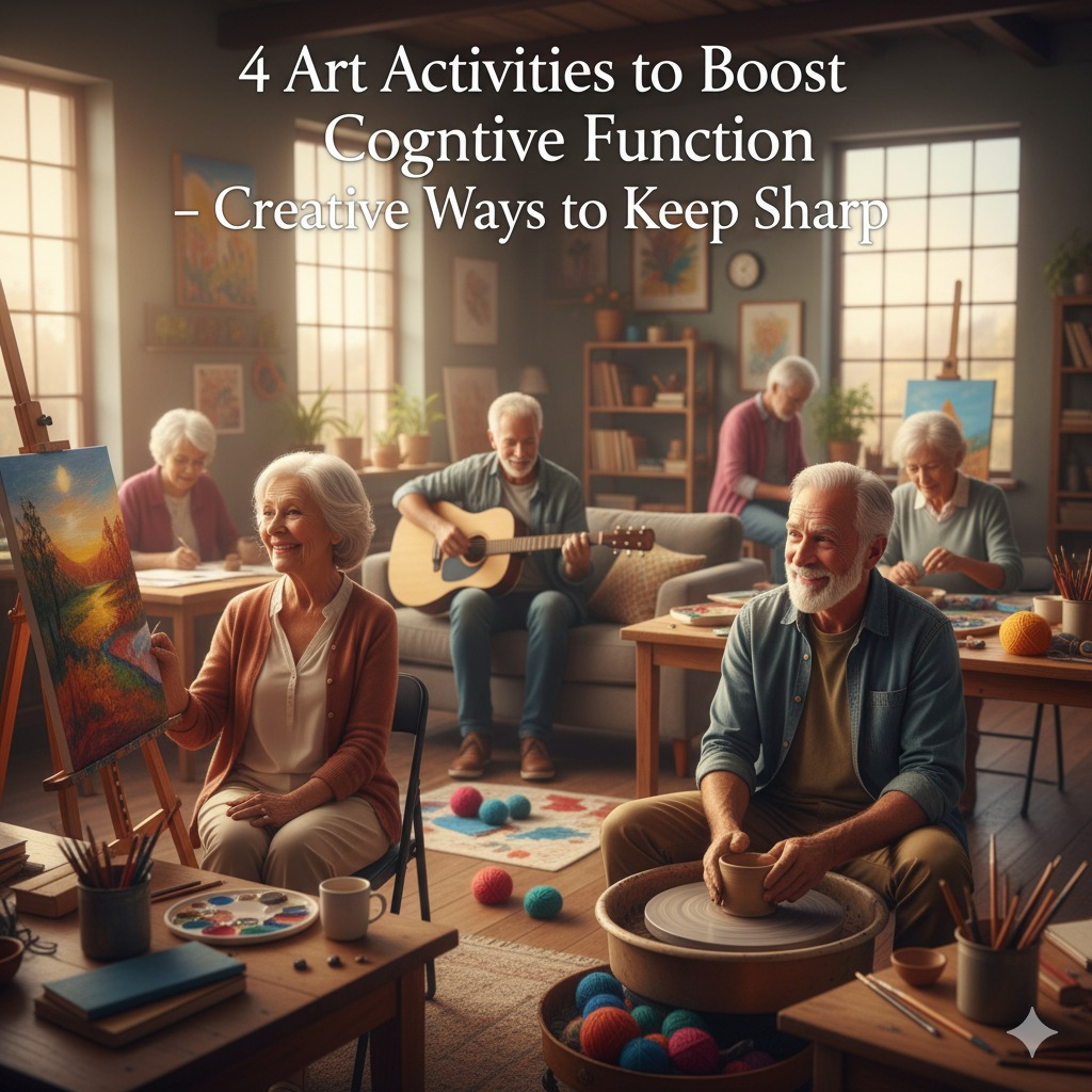 4 Art Activities to Boost Cognitive Function – Creative Ways to Keep Sharp.
