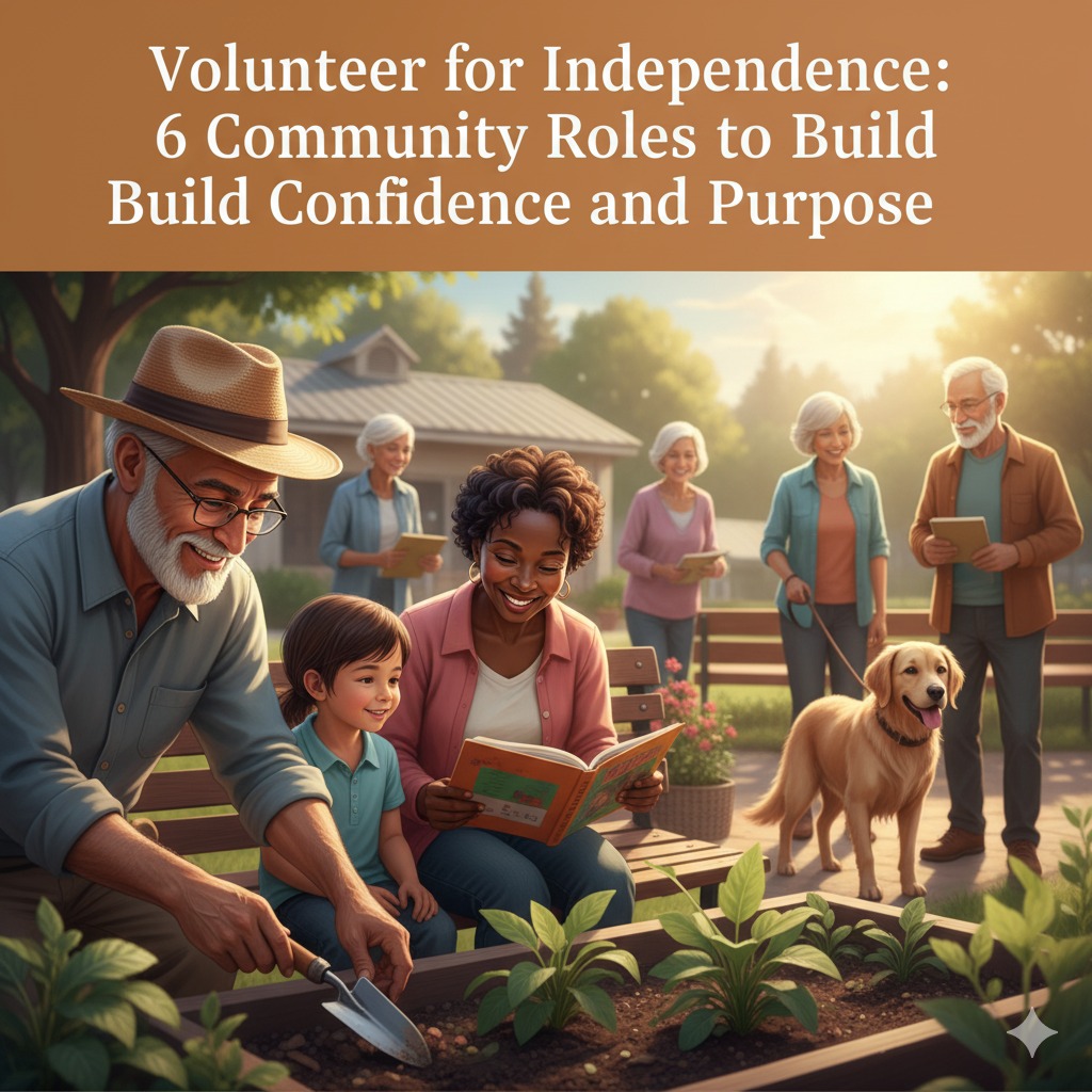 Volunteer for Independence: 6 Community Roles to Build Confidence and Purpose.