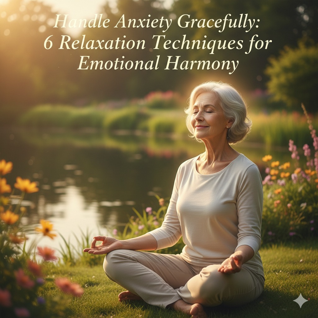 Handle Anxiety Gracefully: 6 Relaxation Techniques for Emotional Harmony.