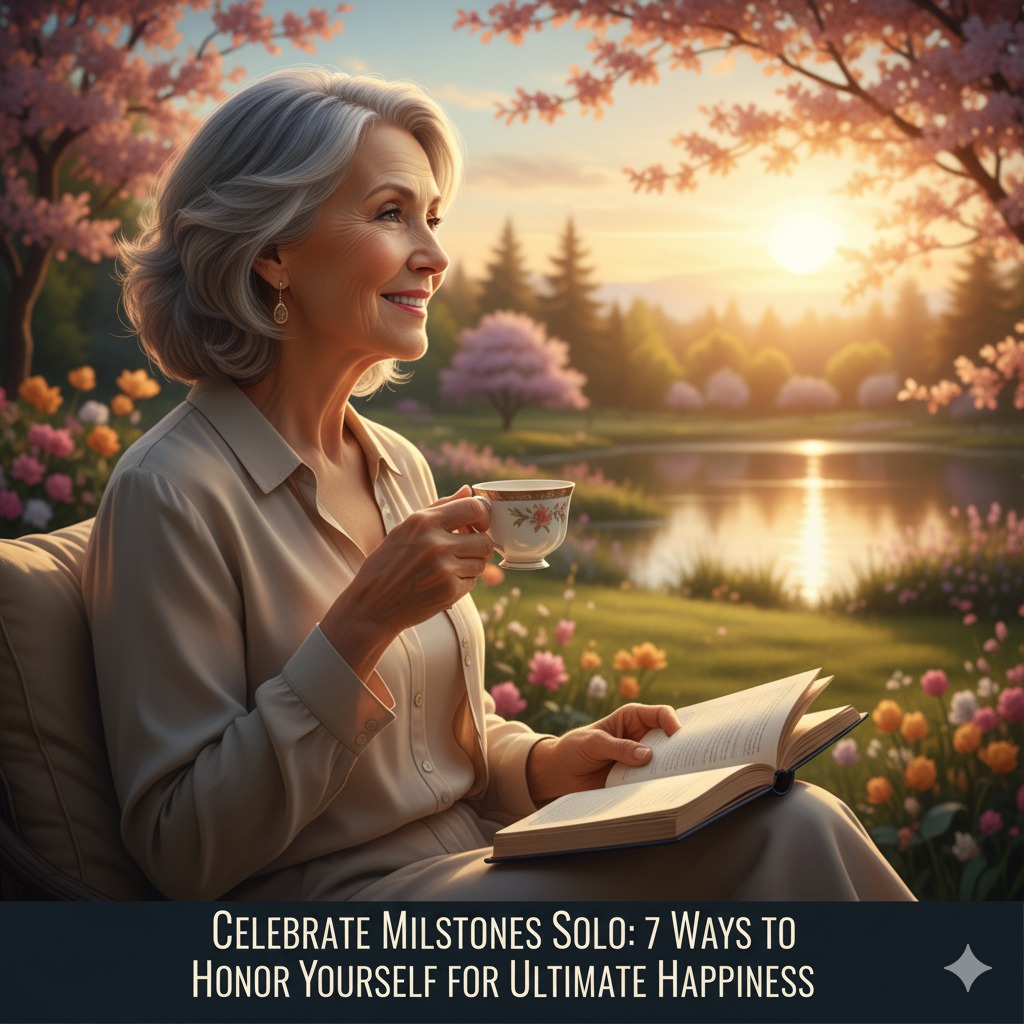 Celebrate Milestones Solo: 7 Ways to Honor Yourself for Ultimate Happiness.